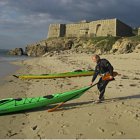 Mit dem Seekajak in der Bretagne